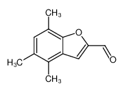 4,5,7-trimethylbenzofuran-2-carbaldehyde CAS:289892-03-1 manufacturer & supplier