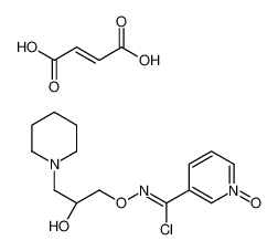 (Z)-but-2-enedioic acid,N-[(2R)-2-hydroxy-3-piperidin-1-ylpropoxy]-1-oxidopyridin-1-ium-3-carboximidoyl chloride CAS:289893-26-1 manufacturer & supplier