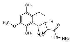 (2S)-[(1R-cis)-1-Hydroxy-7-methoxy-5,8-dimethyl-1,2,3,4-tetrahydro-2-naphthyl]propionohydrazide CAS:289893-35-2 manufacturer & supplier