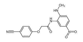 2-(4-Cyano-phenoxy)-N-(2-methylamino-5-nitro-phenyl)-acetamide CAS:289913-78-6 manufacturer & supplier