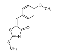 5-(4-methoxy-benzylidene)-2-methylsulfanyl-thiazol-4-one CAS:28996-11-4 manufacturer & supplier