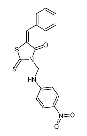 5-benzylidene-3-(4-nitro-anilinomethyl)-2-thioxo-thiazolidin-4-one CAS:28996-41-0 manufacturer & supplier