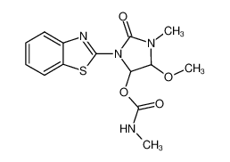 1-benzothiazol-2-yl-4-methoxy-3-methyl-5-methylcarbamoyloxy-imidazolidin-2-one CAS:28999-00-0 manufacturer & supplier