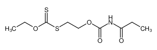 Dithiocarbonic acid O-ethyl ester S-(2-propionylcarbamoyloxy-ethyl) ester CAS:29000-86-0 manufacturer & supplier