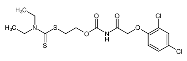 [2-(2,4-Dichloro-phenoxy)-acetyl]-carbamic acid 2-diethylthiocarbamoylsulfanyl-ethyl ester CAS:29000-97-3 manufacturer & supplier