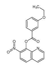 (7-nitroquinolin-8-yl) 3-ethoxybenzoate CAS:29002-09-3 manufacturer & supplier