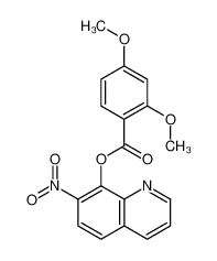 (7-nitroquinolin-8-yl) 2,4-dimethoxybenzoate CAS:29002-51-5 manufacturer & supplier