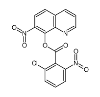 (7-nitroquinolin-8-yl) 2-chloro-6-nitrobenzoate CAS:29007-12-3 manufacturer & supplier