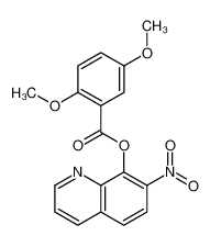 (7-nitroquinolin-8-yl) 2,5-dimethoxybenzoate CAS:29007-63-4 manufacturer & supplier