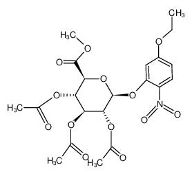 Methyl(5-ethoxy-2-nitrophenyl-2,3,4-tri-O-acetyl-β-D-glucosid)uronat CAS:29015-08-5 manufacturer & supplier