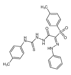 2-(2-(2-phenylhydrazineylidene)-2-tosylacetyl)-N-(p-tolyl)hydrazine-1-carbothioamide CAS:2902-19-4 manufacturer & supplier