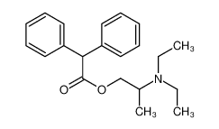 2-(diethylamino)propyl 2,2-diphenylacetate CAS:2902-99-0 manufacturer & supplier