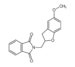 2-(5-Methoxy-2,3-dihydro-benzofuran-2-ylmethyl)-isoindole-1,3-dione CAS:29027-37-0 manufacturer & supplier