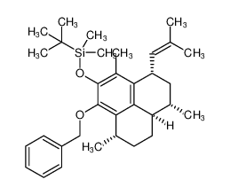 (((1S,3S,7S,9aR)-6-(benzyloxy)-1,4,7-trimethyl-3-(2-methylprop-1-en-1-yl)-2,3,7,8,9,9a-hexahydro-1H-phenalen-5-yl)oxy)(tert-butyl)dimethylsilane CAS:290293-81-1 manufacturer & supplier