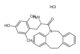 5-[2S-amino-3-(4-hydroxy-2,6-dimethylphenyl)-1-oxopropyl]-5,6,11,12-tetrahydrodibenz[b,f]azocine, monohydrochloride CAS:290293-99-1 manufacturer & supplier