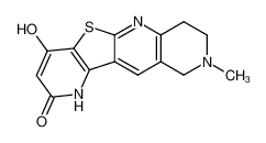 1-Hydroxy-7-methyl-6,7,8,9-tetrahydro-4H-11-thia-4,7,10-triaza-benzo[b]fluoren-3-one CAS:290299-91-1 manufacturer & supplier