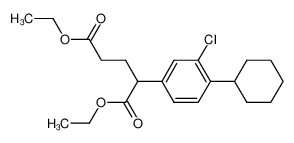 2-(3-chloro-4-cyclohexylphenyl)-glutaric acid diethyl ester CAS:29030-48-6 manufacturer & supplier