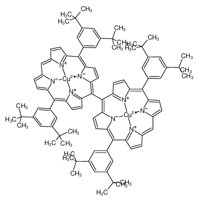 meso,meso-linked [Cu(C4H2NC(C6H3(C(CH3)3)2)C4H2NCHC4H2NC(C6H3(C(CH3)3)2)C4H2NC)]2 CAS:290309-94-3 manufacturer & supplier