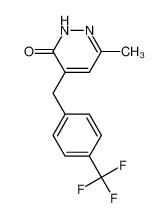 6-methyl-4-[4-(trifluoromethyl)benzyl]pyridazin-3(2H)-one CAS:290313-18-7 manufacturer & supplier