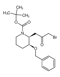 tert-butyl (2S,3S)-3-(benzyloxy)-2-(3-bromo-2-oxopropyl)piperidine-1-carboxylate CAS:290315-14-9 manufacturer & supplier