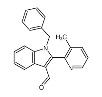 1-Benzyl-2-(3-methyl-2-pyridyl)-1H-indole-3-carbaldehyde CAS:290331-89-4 manufacturer & supplier