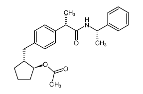 Acetic acid (1S,2R)-2-{4-[(S)-1-((S)-1-phenyl-ethylcarbamoyl)-ethyl]-benzyl}-cyclopentyl ester CAS:290331-99-6 manufacturer & supplier