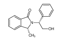 (3R)-3-methyl-2-[(1R)-2-hydroxy-1-phenylethyl]-2,3-dihydro-1H-isoindol-1-one CAS:290332-72-8 manufacturer & supplier