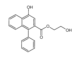 2-hydroxyethyl 4-hydroxy-1-phenyl-2-naphthoate CAS:290349-01-8 manufacturer & supplier