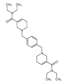 1,1'-(1,4-phenylenebis(methylene))bis(N,N-diethyl-1,2,5,6-tetrahydropyridine-3-carboxamide) CAS:290354-26-6 manufacturer & supplier