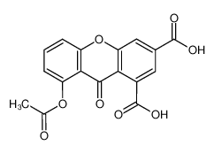 8-acetoxy-9-oxo-xanthene-1,3-dicarboxylic acid CAS:29044-84-6 manufacturer & supplier