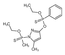 Phenyl-phosphonothioic acid O-[1-(ethoxy-methyl-phosphinothioyl)-5-methyl-1H-pyrazol-3-yl] ester O-ethyl ester CAS:29046-95-5 manufacturer & supplier