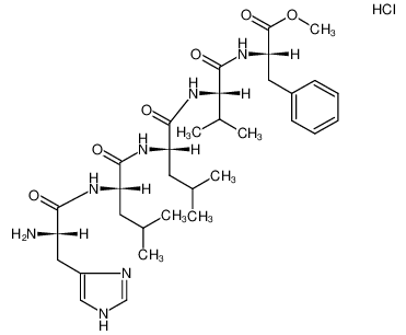 His-Leu-Leu-Val-Phe-OMe dihydrochloride CAS:29047-40-3 manufacturer & supplier