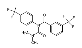 1,1-Dimethyl-3-(3-trifluoromethyl-benzoyl)-3-(4-trifluoromethyl-phenyl)-urea CAS:29051-75-0 manufacturer & supplier