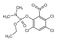 Dimethyl-phosphoramidic acid ethyl ester 3,4,6-trichloro-2-nitro-phenyl ester CAS:29055-62-7 manufacturer & supplier