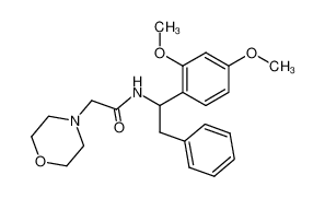 N-[1-(2,4-dimethoxy-phenyl)-2-phenyl-ethyl]-2-morpholin-4-yl-acetamide CAS:29055-72-9 manufacturer & supplier