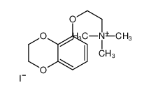 2-(2,3-dihydro-1,4-benzodioxin-5-yloxy)ethyl-trimethylazanium,iodide CAS:2906-82-3 manufacturer & supplier