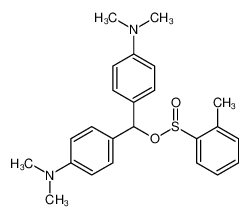 bis[4-(dimethylamino)phenyl]methyl 2-methylbenzenesulfinate CAS:29061-52-7 manufacturer & supplier