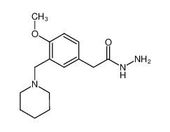 (4-Methoxy-3-piperidin-1-ylmethyl-phenyl)-acetic acid hydrazide CAS:29076-34-4 manufacturer & supplier