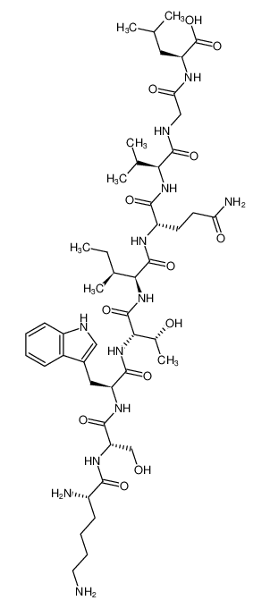 L-lysyl-L-seryl-L-tryptophyl-L-threonyl-L-isoleucyl-L-glutaminyl-L-valylglycyl-L-leucine CAS:290814-00-5 manufacturer & supplier