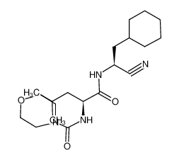 N-(4-morpholinecarbonyl)-L-leucine (1S-cyano-2-cyclohexylethyl)amide CAS:290817-21-9 manufacturer & supplier