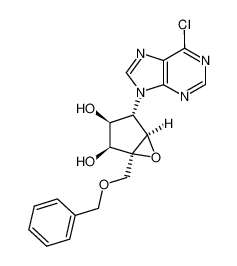 (1R,2S,3S,4S,5R)-(-)-1-benzyloxymethyl-4-(6-chloropurin-9-yl)-6-oxa-bicyclo[3.1.0]hexane-2,3-diol CAS:290822-98-9 manufacturer & supplier