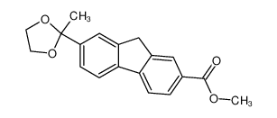 methyl 7-(2-methyl-1,3-dioxolan-2-yl)fluorene-2-carboxylate CAS:290828-94-3 manufacturer & supplier