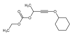 Carbonic acid 3-cyclohexyloxy-1-methyl-prop-2-ynyl ester ethyl ester CAS:290833-41-9 manufacturer & supplier