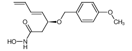 (E,3S)-N-Hydroxy-3-(4-methoxybenzyloxy)hepta-4,6-dienamide CAS:290835-90-4 manufacturer & supplier