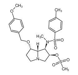 {(1R,2S,7S,7aS)-7-(4-Methoxybenzyloxy)-1-[methyl(4-tolylsulfonyl)amino]hexahydro-1H-pyrrolizin-2-yl} methanesulfonate CAS:290835-98-2 manufacturer & supplier