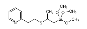 trimethoxy-[2-(2-pyridin-2-ylethylsulfanyl)propyl]silane CAS:29098-72-4 manufacturer & supplier