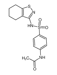 N-[4-(4,5,6,7-Tetrahydro-benzo[d]isothiazol-3-ylsulfamoyl)-phenyl]-acetamide CAS:29109-75-9 manufacturer & supplier