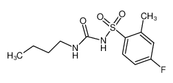 1-(2-Methyl-4-fluor-phenylsulfonyl)-3-butyl-harnstoff CAS:2911-68-4 manufacturer & supplier