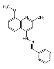 N-(8-Methoxy-2-methyl-quinolin-4-yl)-N'-[1-pyridin-2-yl-meth-(E)-ylidene]-hydrazine CAS:29125-44-8 manufacturer & supplier