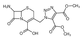 1-(7-Amino-2-carboxy-8-oxo-5-thia-1-aza-bicyclo[4.2.0]oct-2-en-3-ylmethyl)-1H-[1,2,3]triazole-4,5-dicarboxylic acid dimethyl ester CAS:29126-08-7 manufacturer & supplier